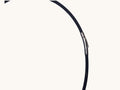 Silikonkordel 3mm schwarz Silber glänzend Bajonettverschluss 34X25 – RR Fashion