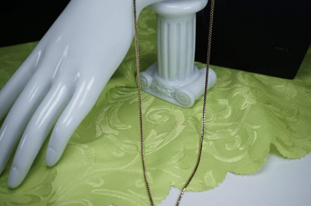 Serpentine S-Gliederung Kette mit Roségold plattiert4