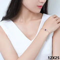 Damen Kinder Armband Vergoldet Blau Evil Eyes Armband 17,5+5cm Schmuck0