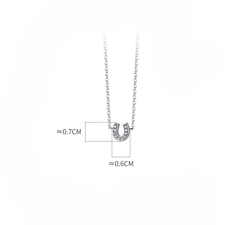 Halskette MiniHufeisen 925er Sterling Silber mit 14karätiger Vergoldung7