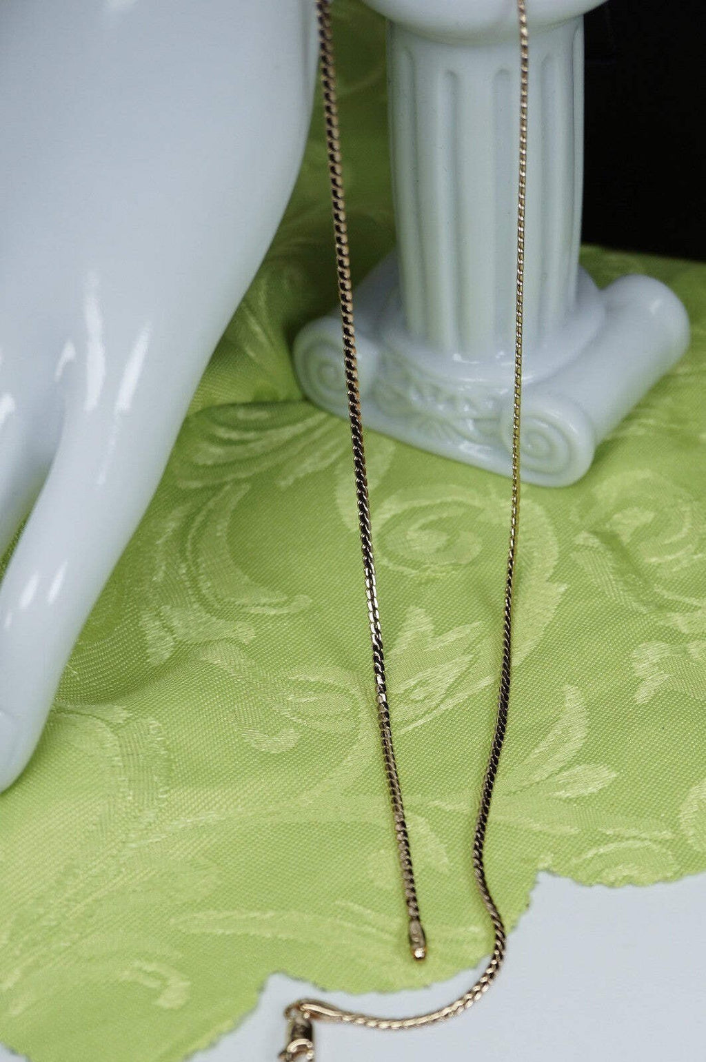 Serpentine S-Gliederung Kette mit Roségold plattiert9
