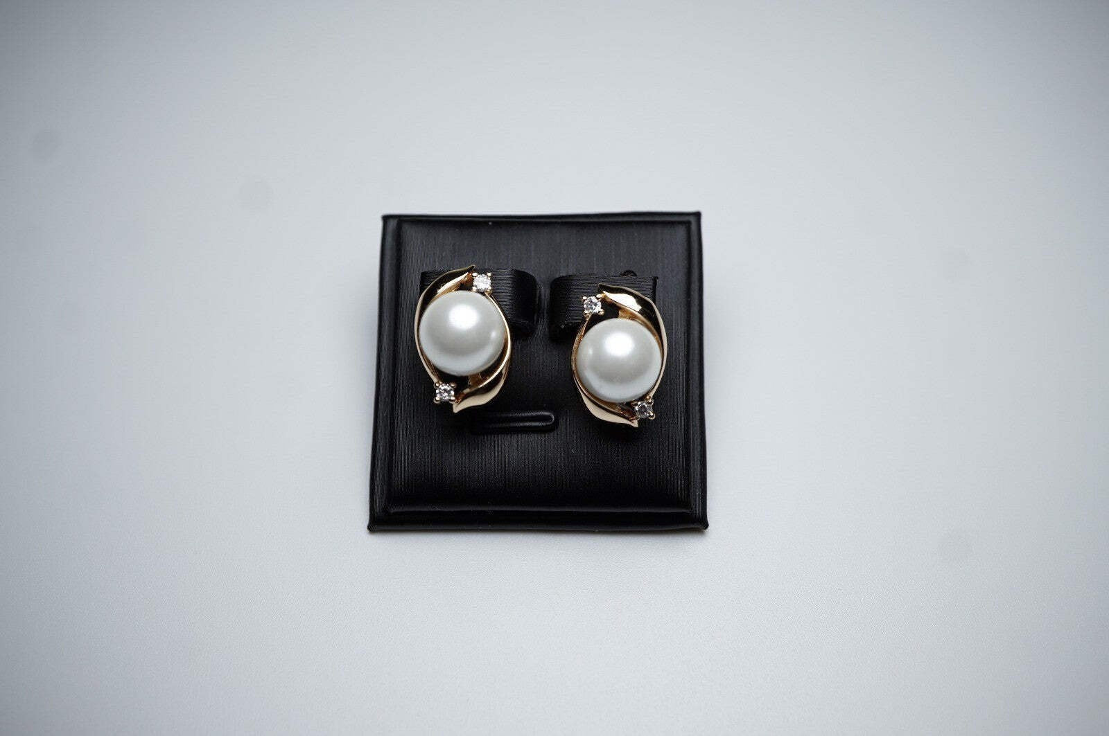 Perlen Ohrringe in Roségold-Plattierung,Geschenk6