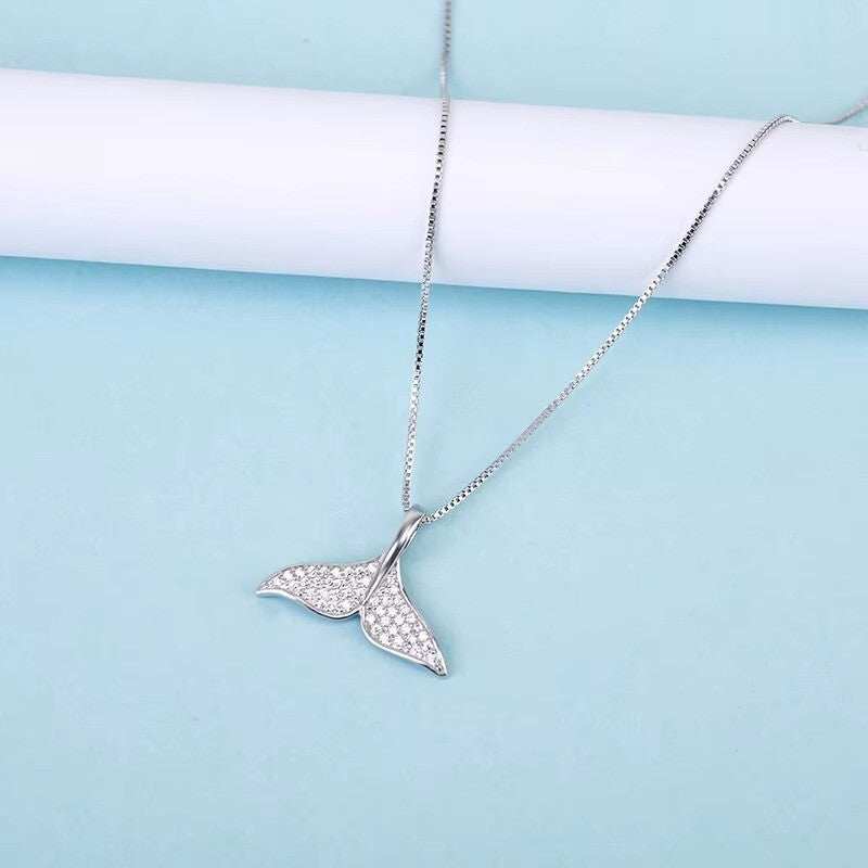 Halskette mit Anhänger Fisch Sterling Silber 925 Damen  Kette Modeschmuck6