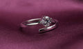 925 Sterling Silber Ring für Damen mit vier Krappen AAA Zirkonia0