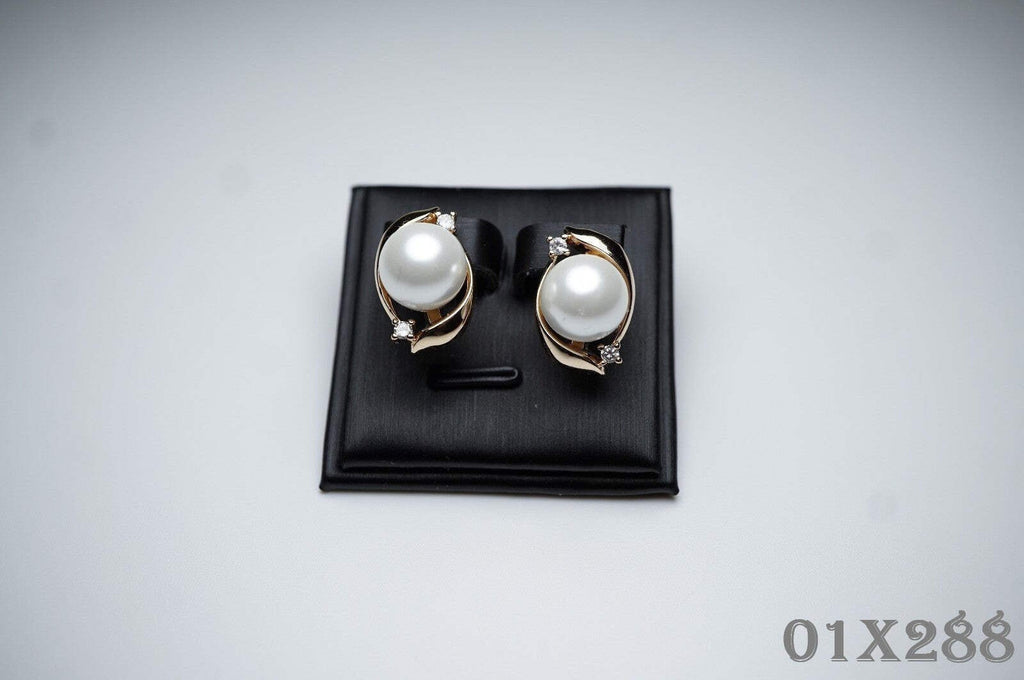 Perlen Ohrringe in Roségold-Plattierung,Geschenk9