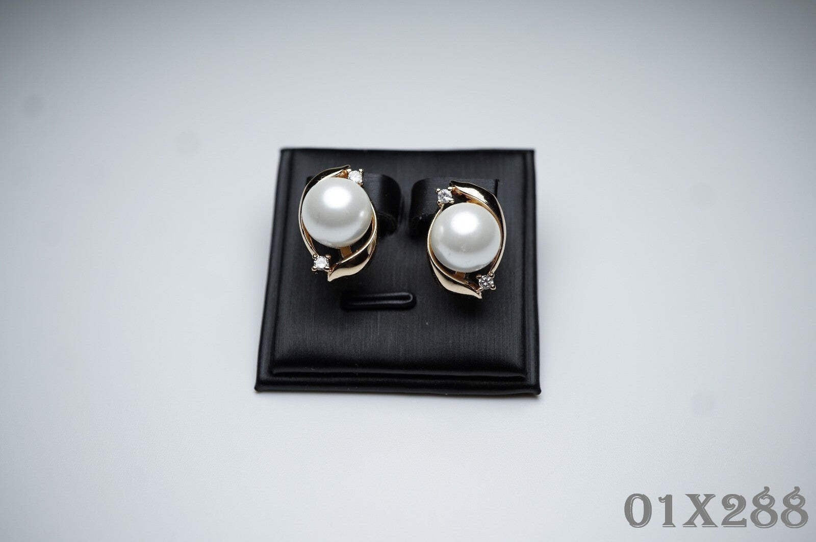 Perlen Ohrringe in Roségold-Plattierung,Geschenk9