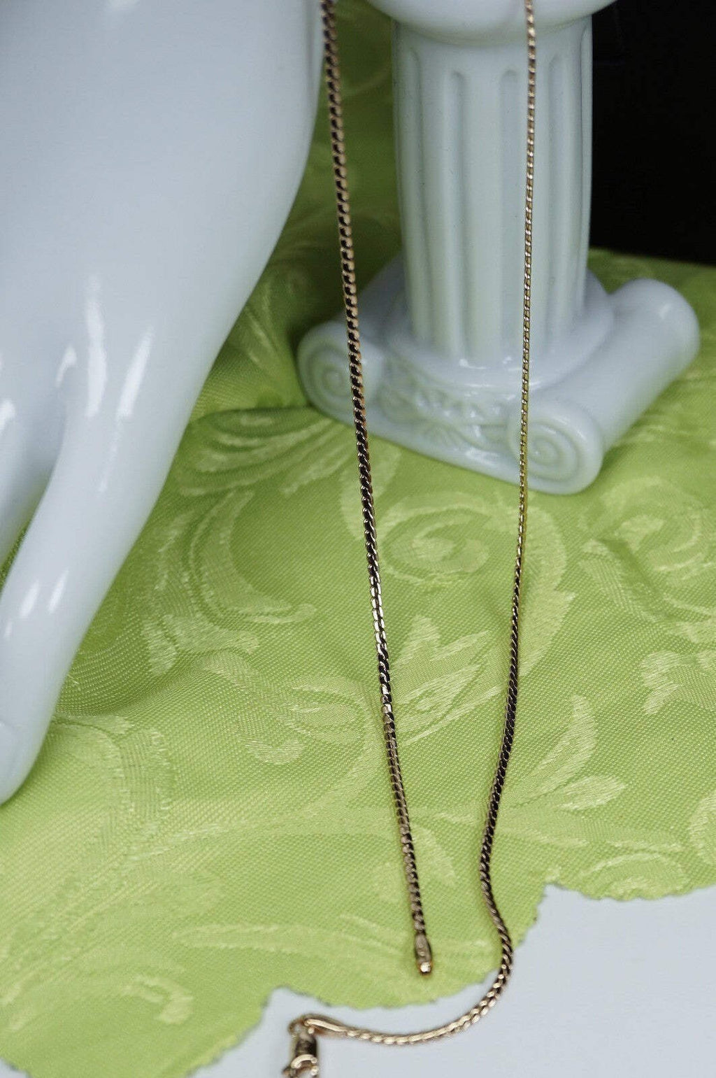 Serpentine S-Gliederung Kette mit Roségold plattiert9
