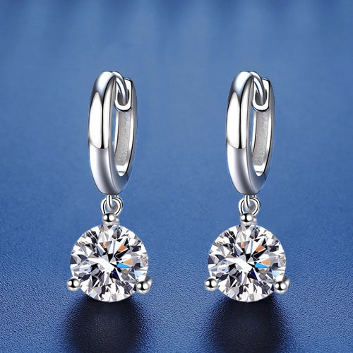 925S Silber Damen Ohrringe 925S Silber 50 Punkte [Zirkon] modisch0