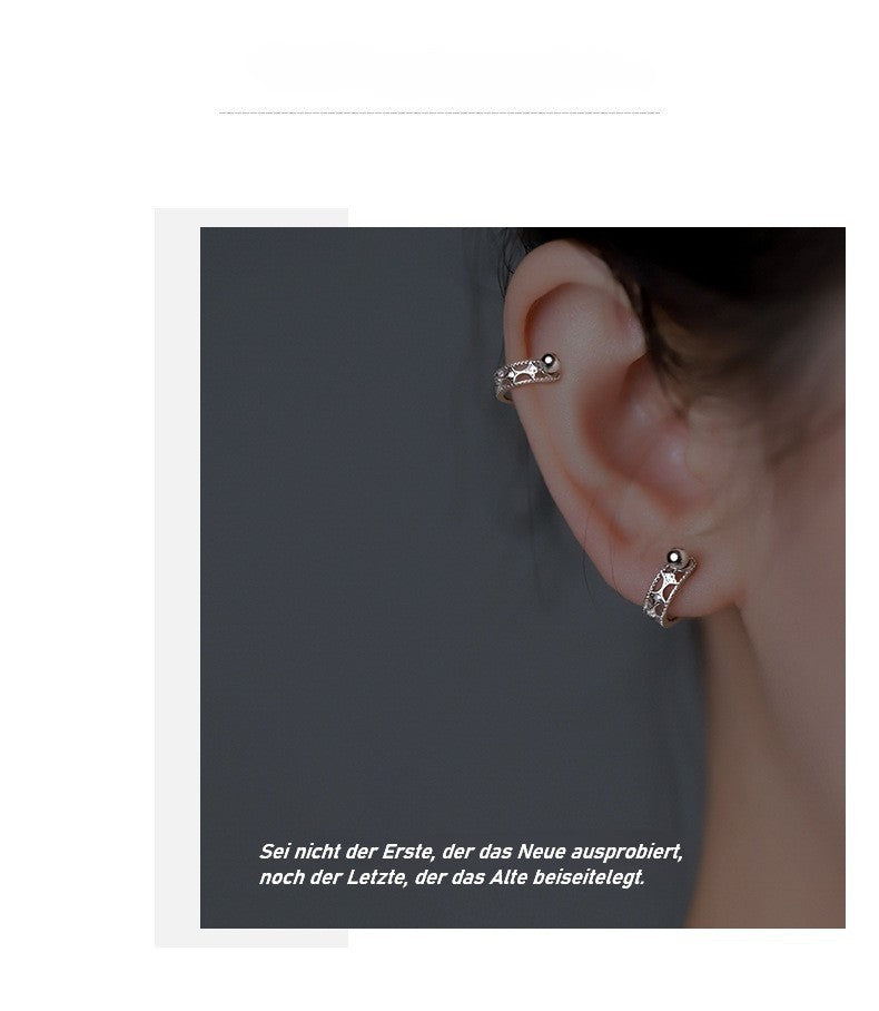 Ohrstecker aus 925er Silber für Damen und Herren, leichte LuxusOhrringe4