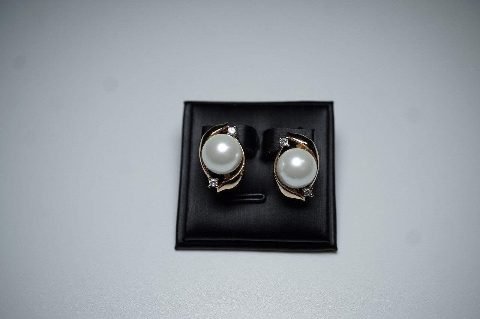 Perlen Ohrringe in Roségold-Plattierung,Geschenk4