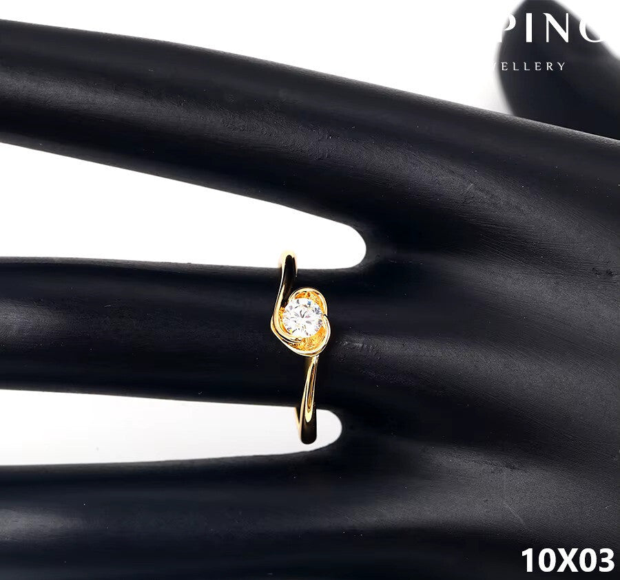 RING VERGOLDET DAMENRINGE EHERINGE VERLOBUNGSRINGE SCHMUCK1