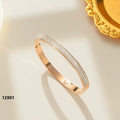 Damen Luxus Armband mit Zirkoni,platiert(Rose Gold)0
