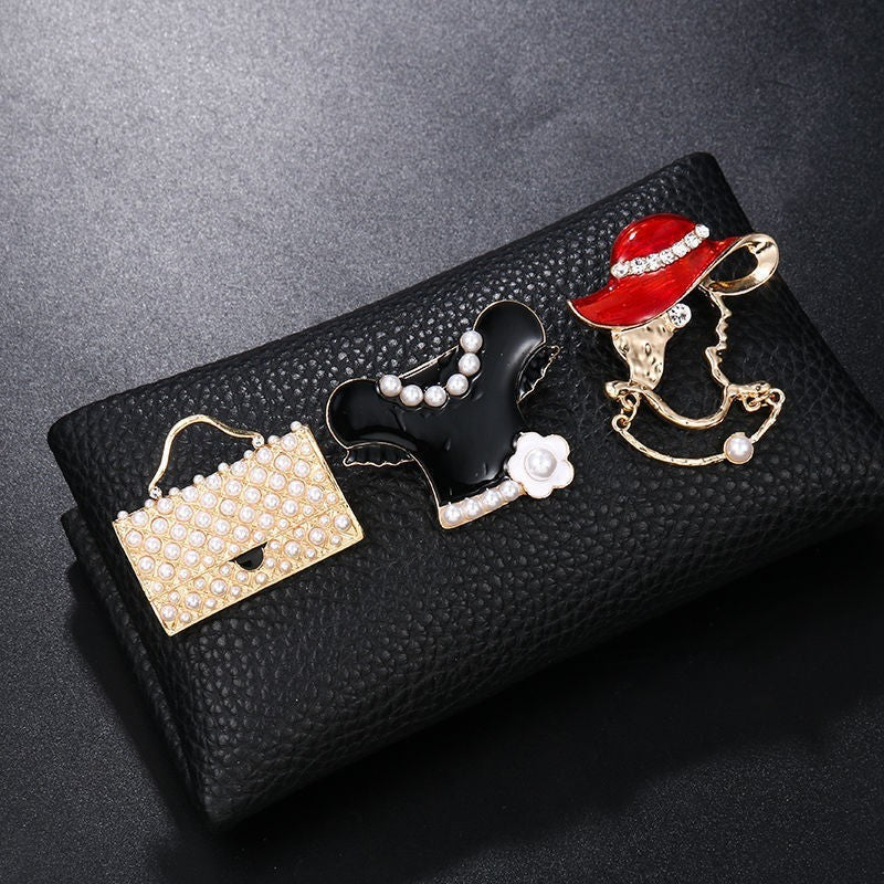 Broschen für Damen, modisch und elegant, perfekt für Anzüge, Blusen, Corsagen